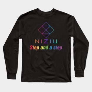 NiziU Step And A Step Long Sleeve T-Shirt